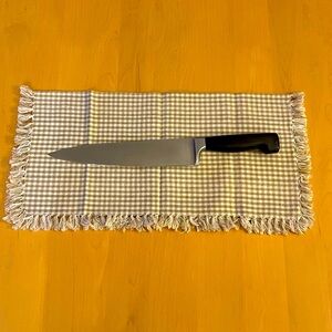 HENCKELS - Stainless Steel Chef Knife with Black Handle